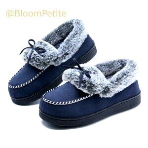 Women's Fuzzy Mocc Memory Foam Fur Lined Non-Slip